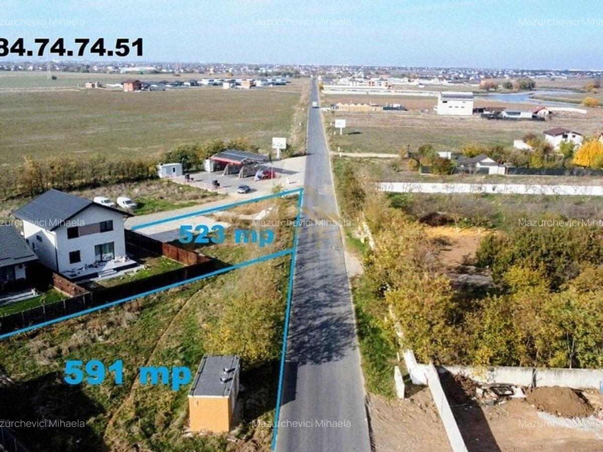 Teren INTRAVILAN la soseaua principala - comuna Berceni - 4