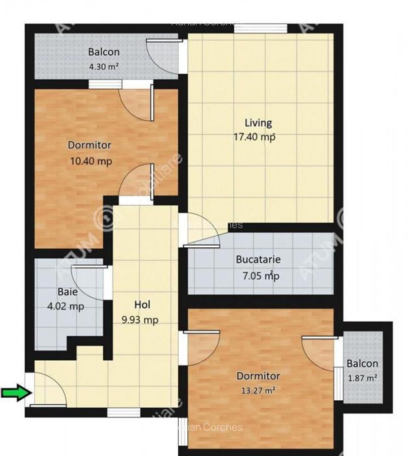 Apartament cu 3 camere si pod zona Brana Selimbar judet Sibi - 5 Apartament cu 3 camere si pod zona Brana Selimbar judet Sibi - 5