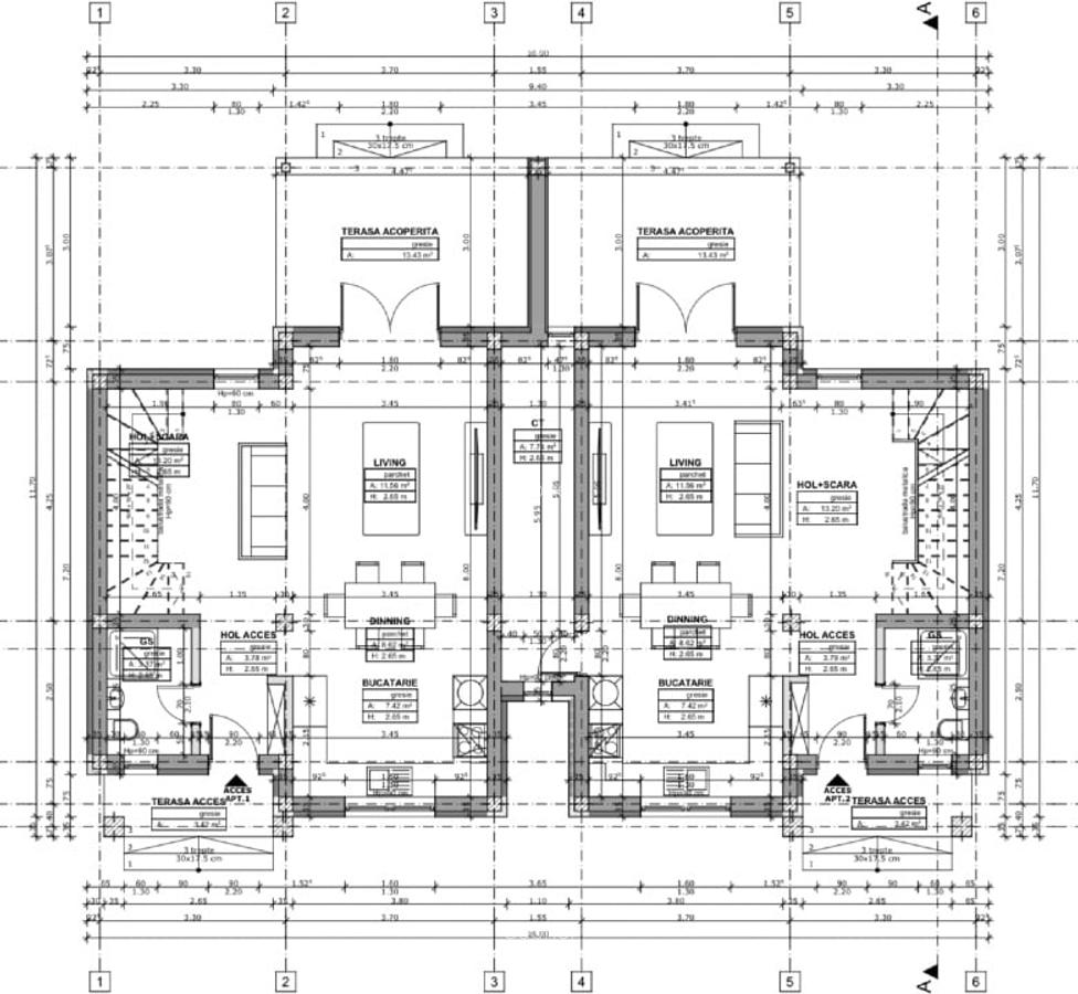 Casă separata Prin camera tehnică - 2