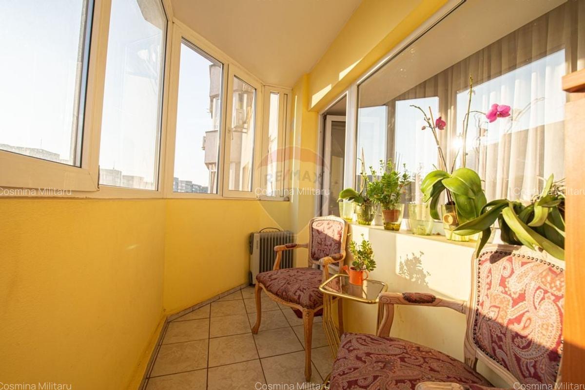 Apartament cu 3 camere decomandat, mobilat în Titulescu - 11