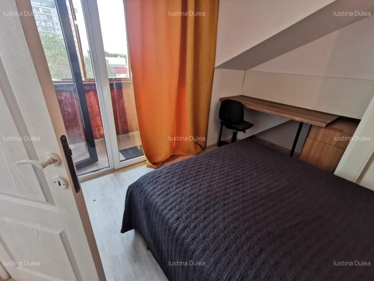 Mansarda de vila, 45 mp - metrou si parc la 2 minute! - 2