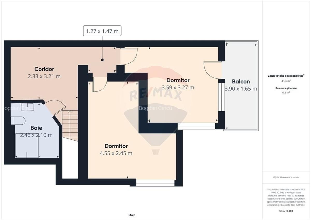 Apartament 3 Camere tip Duplex - Prelungirea Ghencea 45 - 14