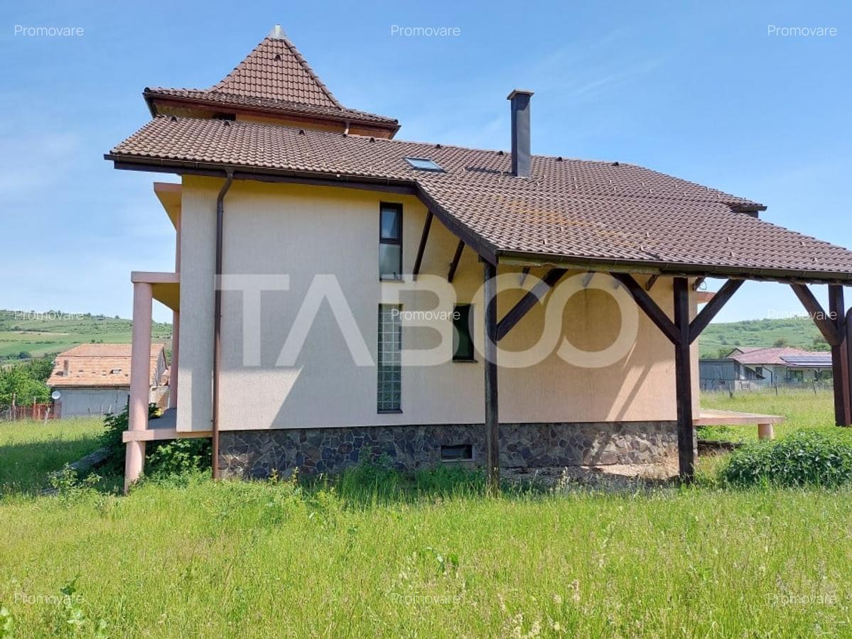 Casa individuala 5 camere cu teren 2000 mp Sura Mare Hamba Sibiu - 5
