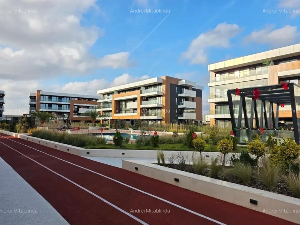 2 Camere cu Gradina | Piscina | Pista Alergat | Izolatie Fonica - 1