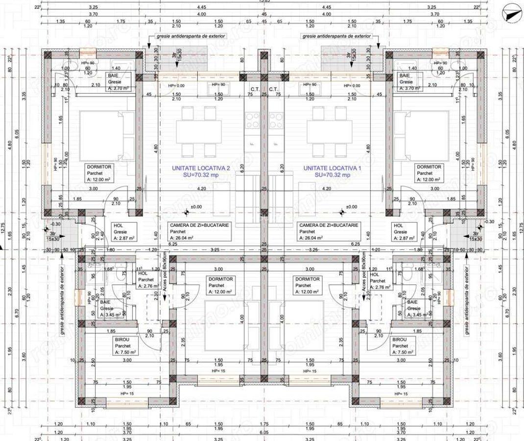 Duplex pe parter in Mosnita. Toate utilitatile. Pozitie excelenta - 8