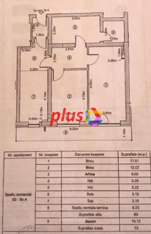 Spațiu comercial, 73 mp în Tractorul - 9