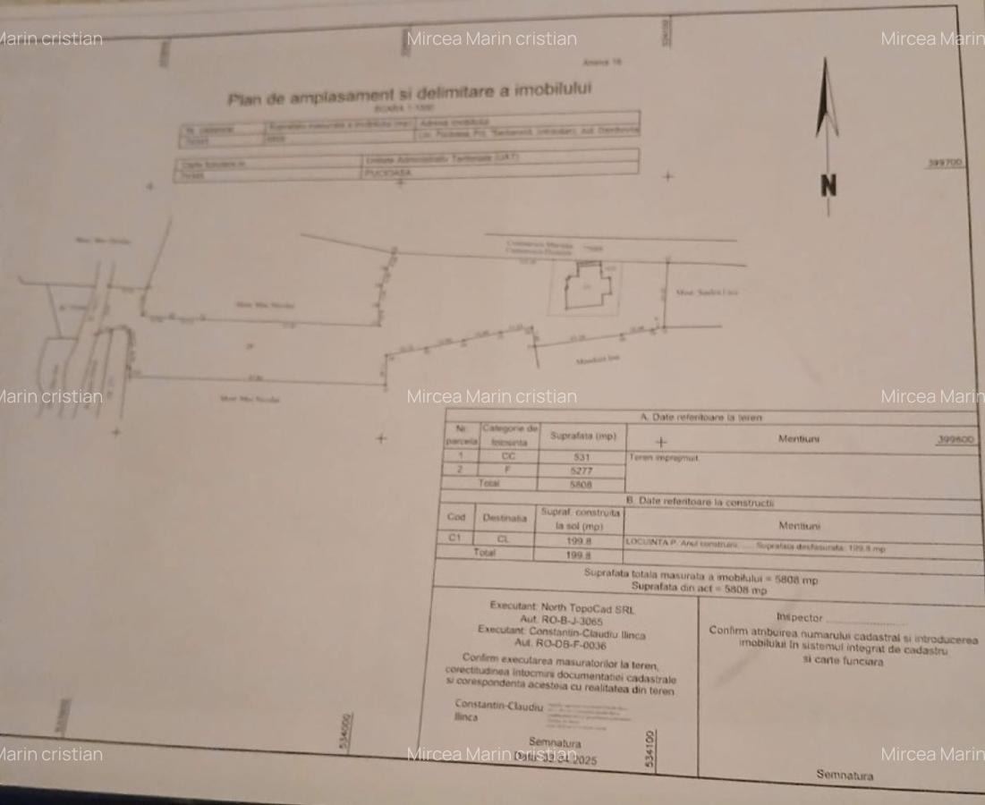 De vanzare casa +teren relati la t - 1