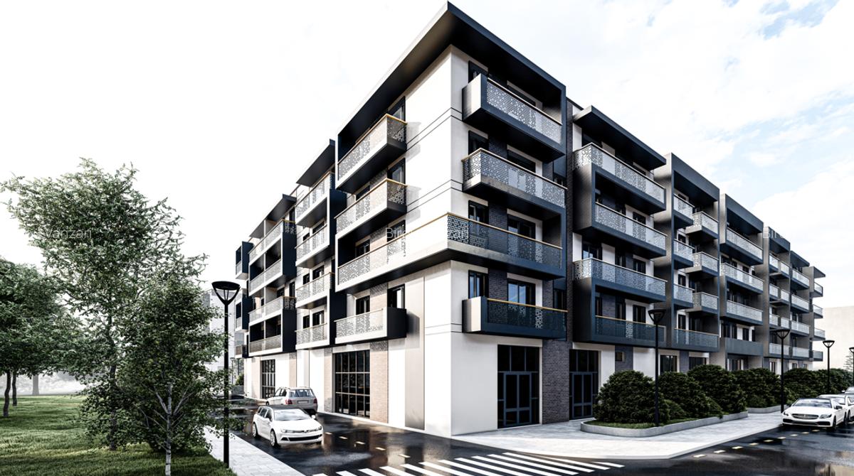 VIȘANI – BRAUS CONFORT - Apartament Tip B - 1 cameră decomandat - 1