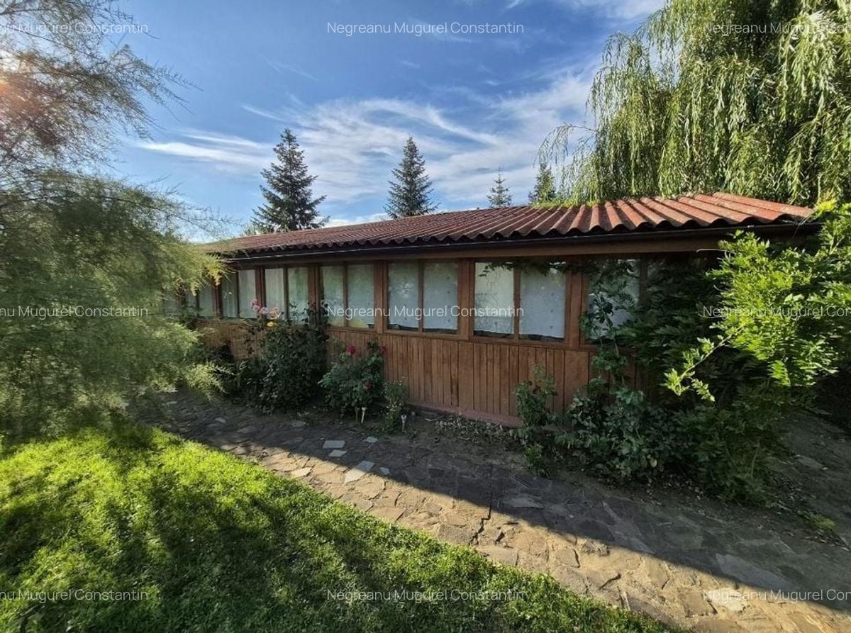 Cabana de lemn cu fundatie 86 mp+ livada pomi fructiferi+teren 847 mp - 1