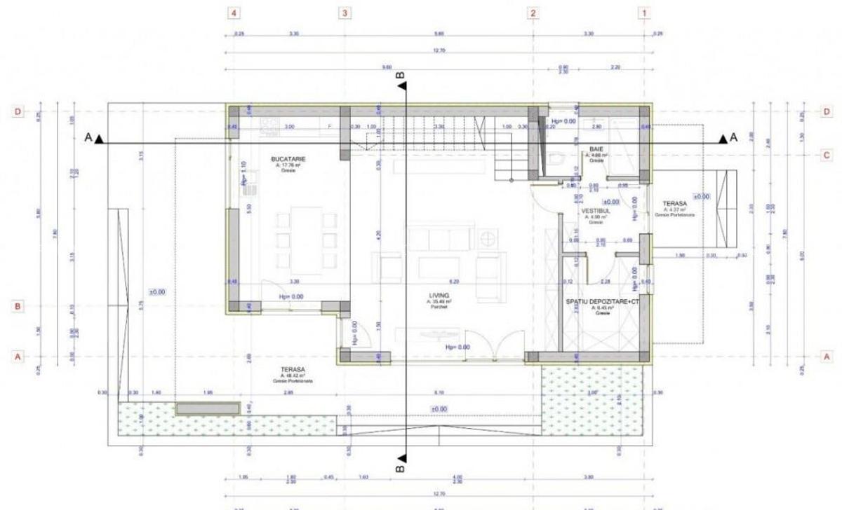 Casa individuala in Bod, proiect, 500 mp teren! - 7