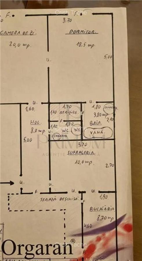 SINAIA - 3 camere - centrala proprie - clima - ETAJ 1 - 9