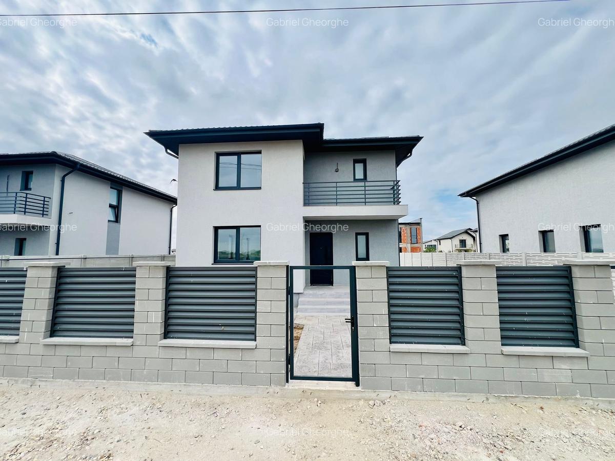 Casă Individuală P+1E, 4 Camere, 2 Băi – Teren 450 mp, Comuna Berceni- 174.000 E - 1