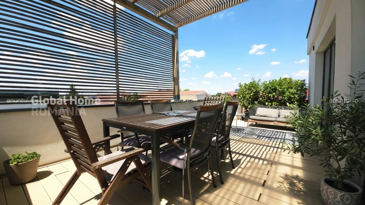 Pipera, rond OMW, loc parcare, penthouse panoramic 155 mp, bloc boutique - 2