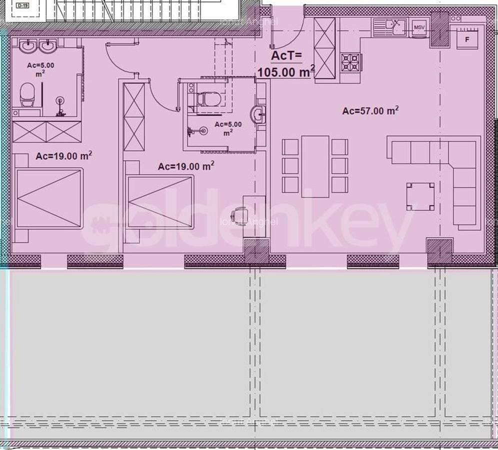 Parc Verdi | 3 camere cu gradina exclusiva | 2 bai | 181mp - 9