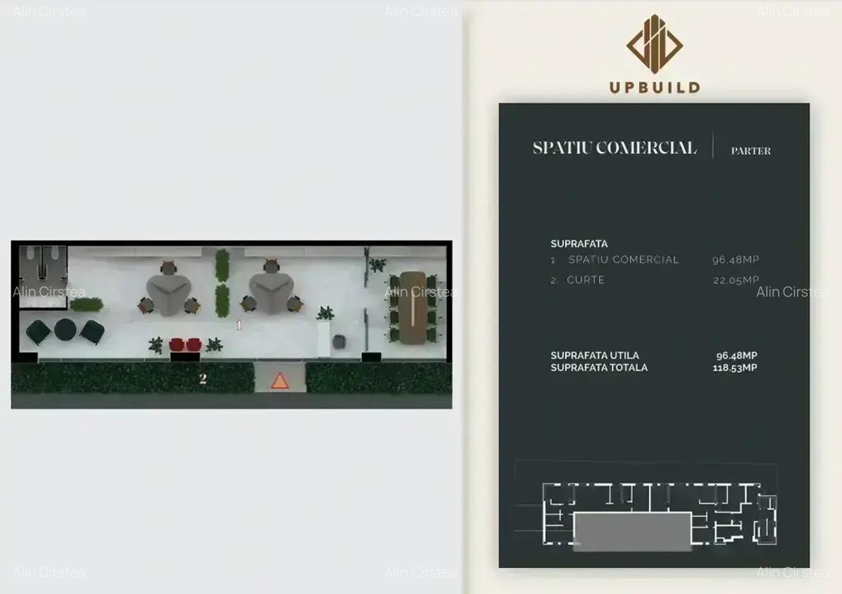 Spatiu comercial 96 mp I Adiacent Decebal-Calea Calarasi I Comision 0% - 9