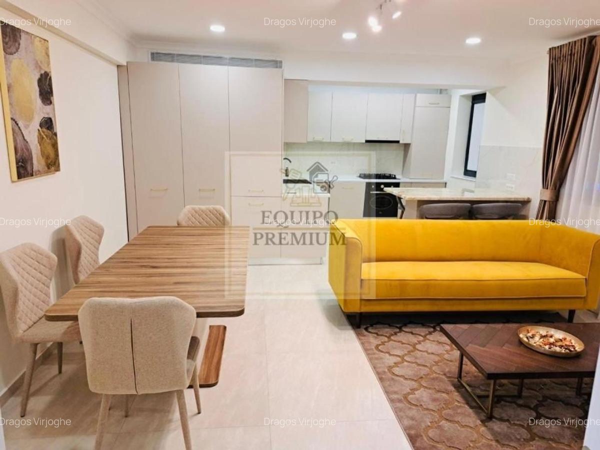 Apartament cu 3 camere semidecomandat, mobilat în Băneasa - 1