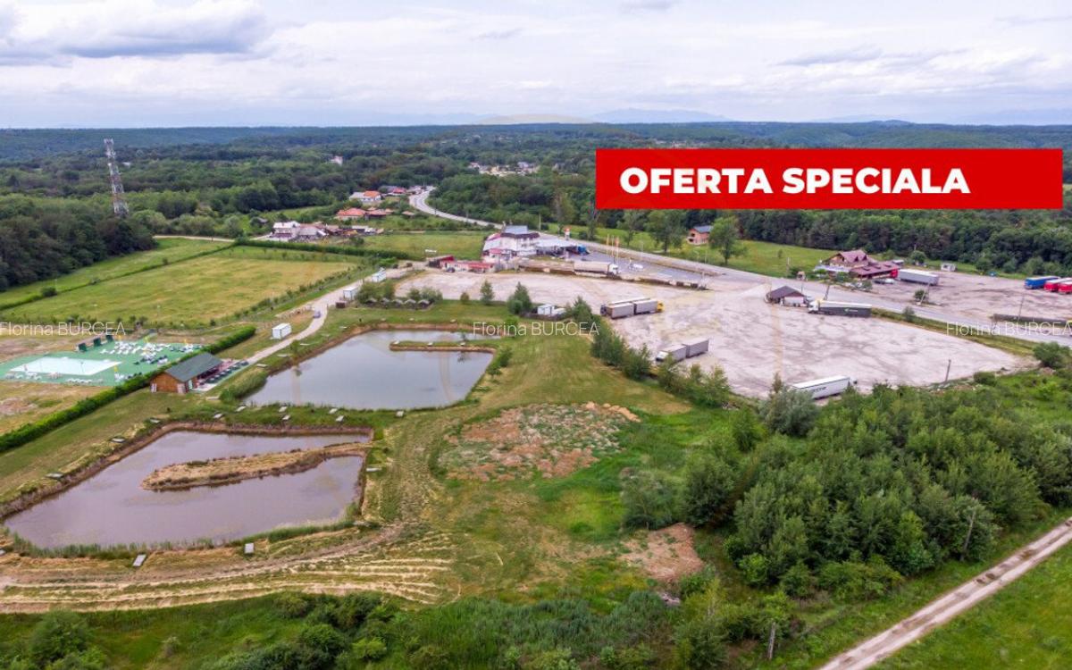 Motel, camping, piscina si lacuri de pescuit pe un teren de - 1