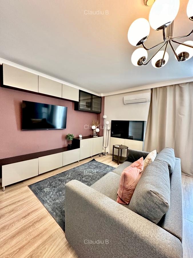 Apartament cu 2 camere semidecomandat, mobilat în 13 Septembrie - 13