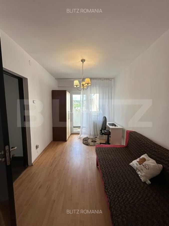 Apartament 4 camere, 77.56 mp, Manastur, 2 bai, balcon, mobilat si utilat - 6
