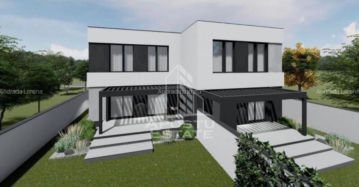 Jumatate de duplex cu 5 camere, finalizat, Dumbravita - 11