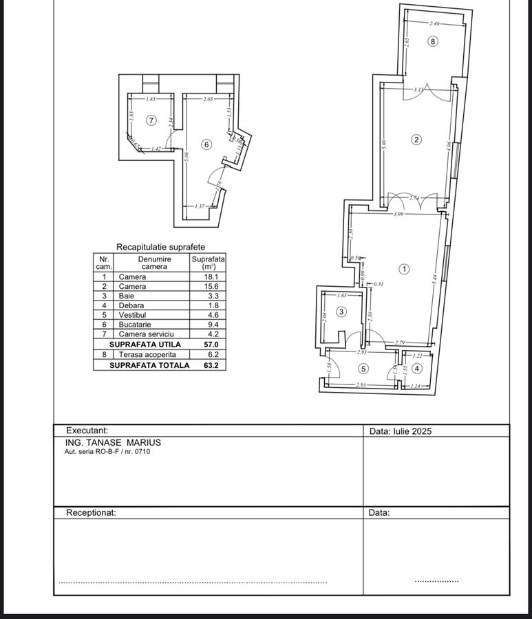 Apartament de 2 camere ULTRACENTRAL/2-Room ULTRACENTRAL Apartment - 14