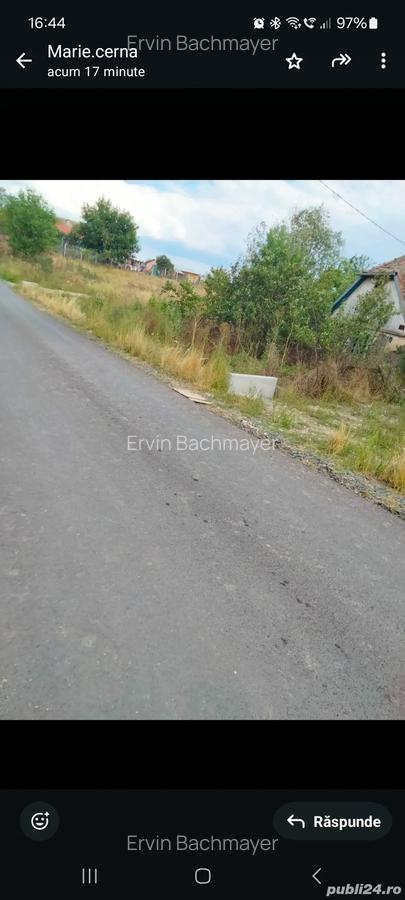 Proprietar vand casa cu teren in sat cerna. - 5