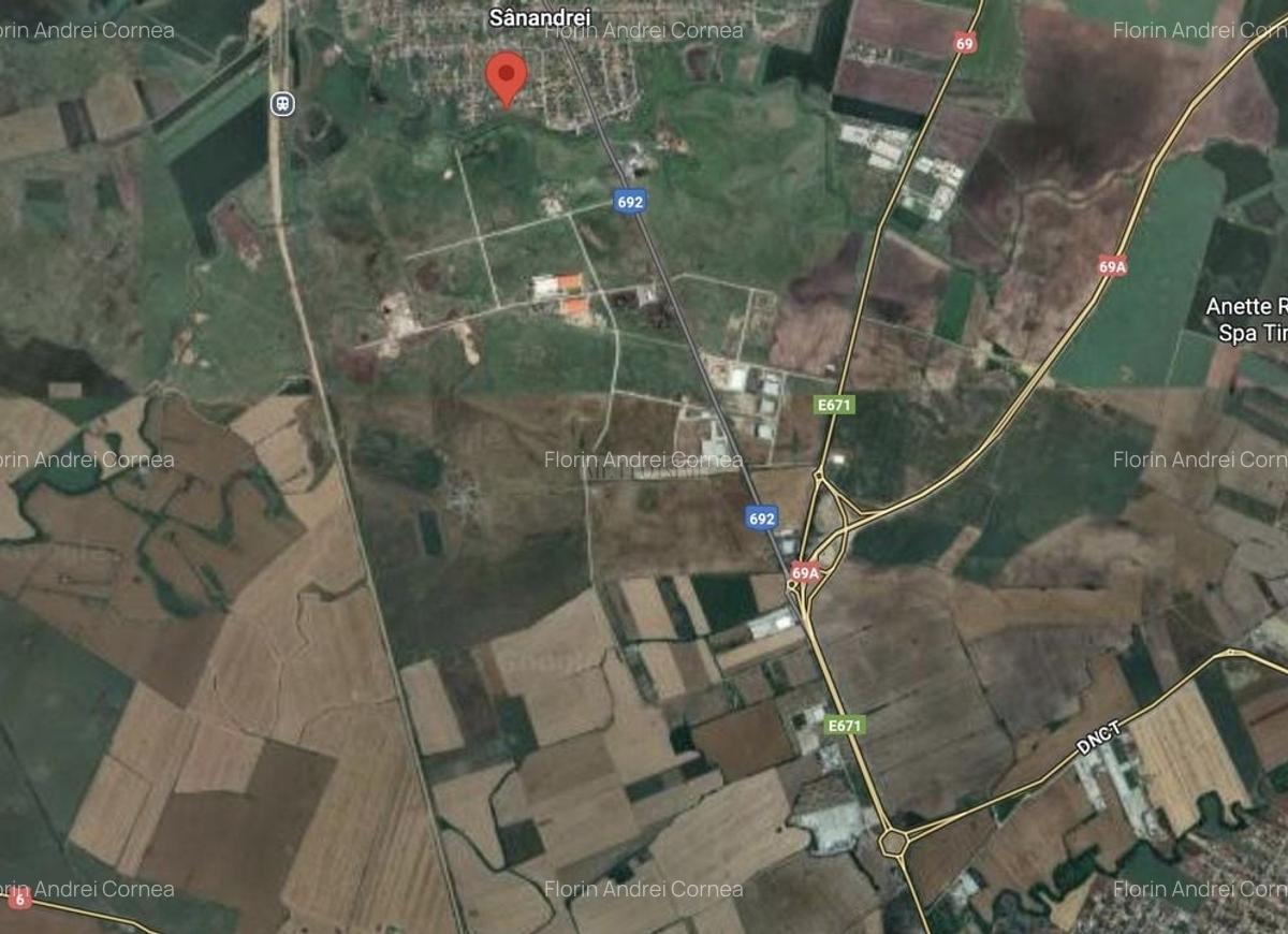 Teren de construcții la intrare în Sânandrei, județul Timiș – 650 mp - 2