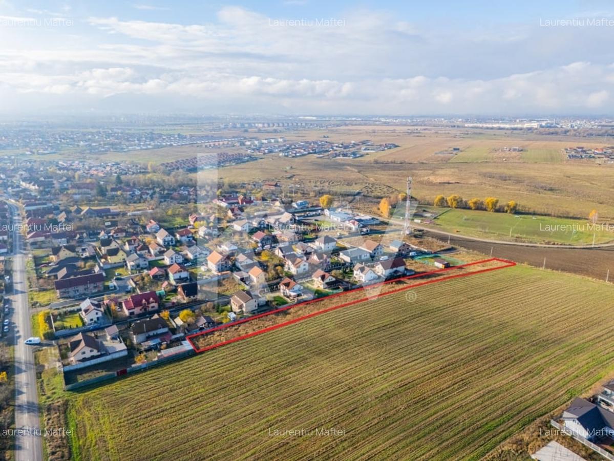 Teren 3.288 mp cu Potential Rezidential, Sanpetru, Brasov - 5