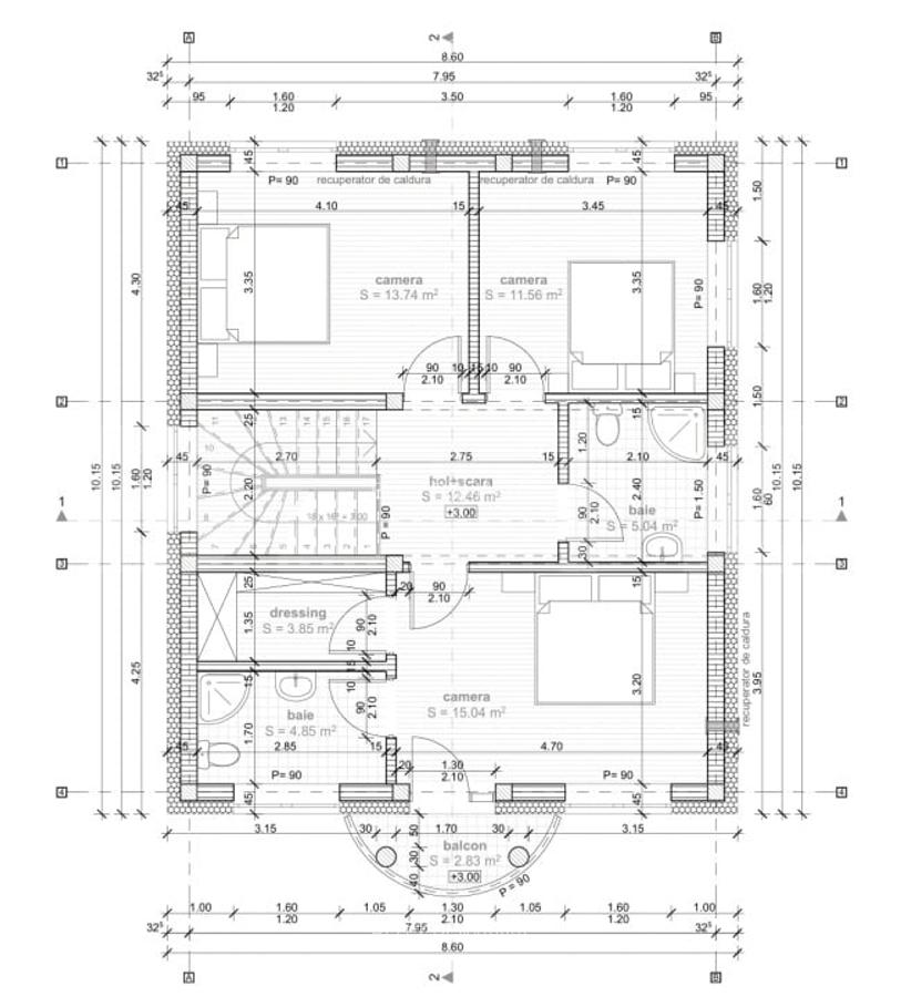 Casa individuala, 130mp, 700mp teren, Dezmir - 2