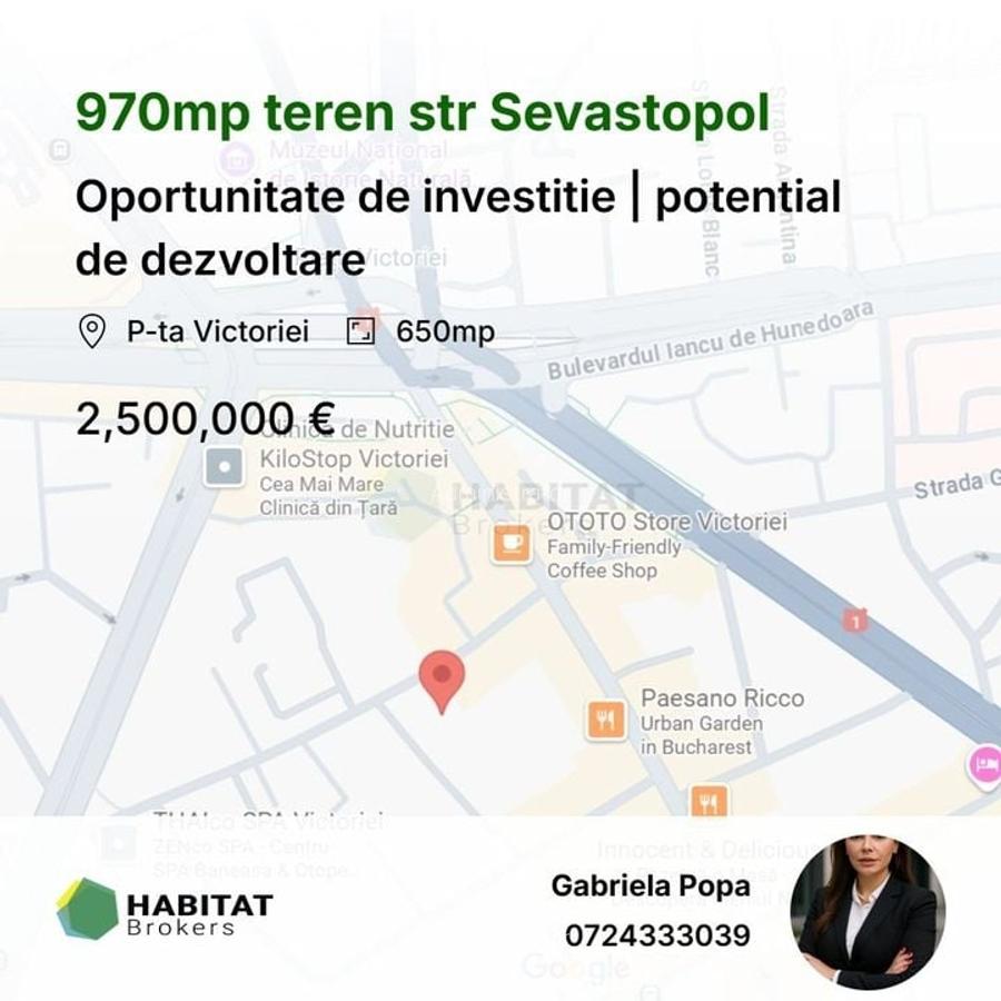 Oportunitate excepționala: Proprietate St.Sevastopol, la 30m de Calea Victoriei - 1