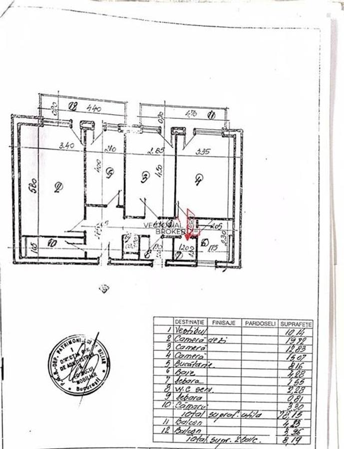 Apartament 3 camere Unirii Tribunal Bucuresti - 15