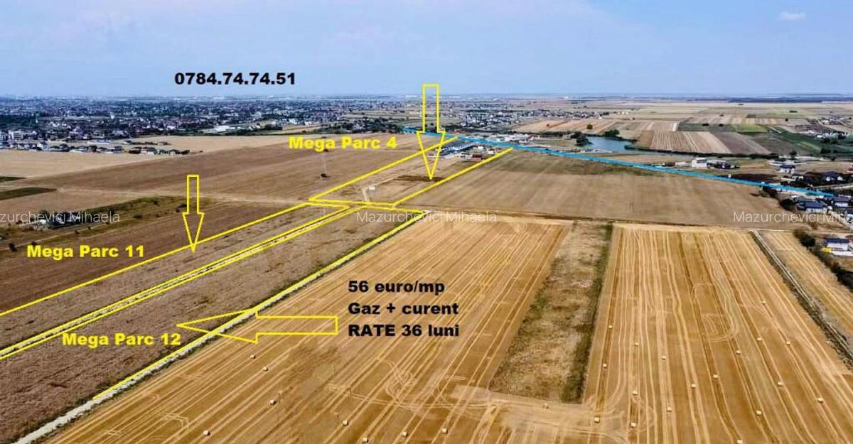 Teren in 36 RATE cu utilitati - com Berceni - 3