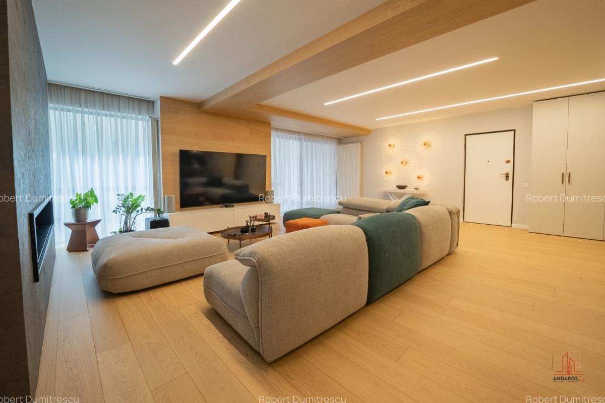Apartament cu 3 camere decomandat, mobilat în Herăstrău - 1