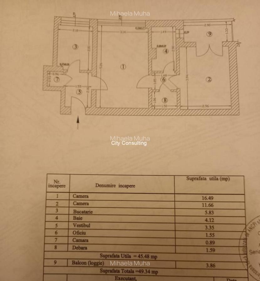 Vanzare apartament 2 camere Pajura - 10