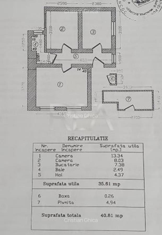 Apartament 2 camere , Cotroceni - 6 Apartament 2 camere , Cotroceni - 6