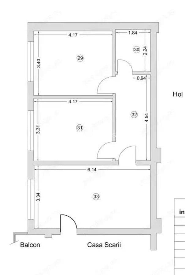 Apartament 3 camere decomandat Faleza Nord - 7