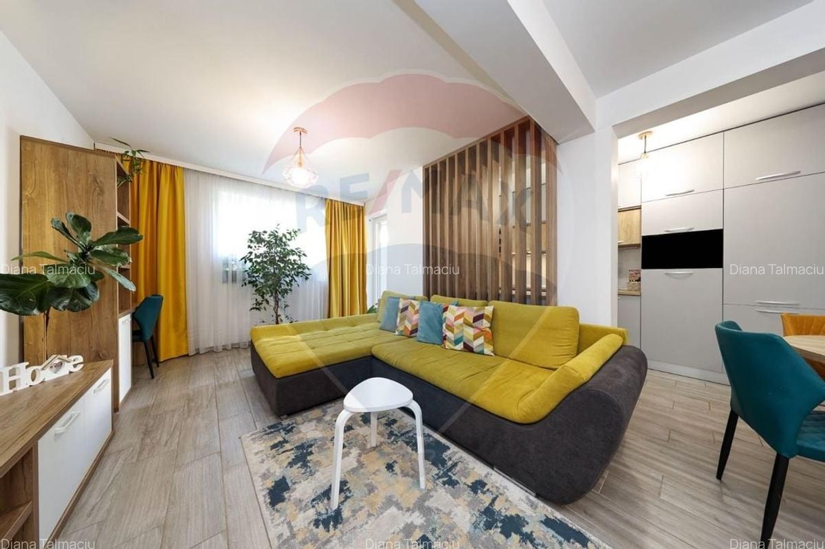 Apartament cu 3 camere decomandat, mobilat în Tractorul - 3