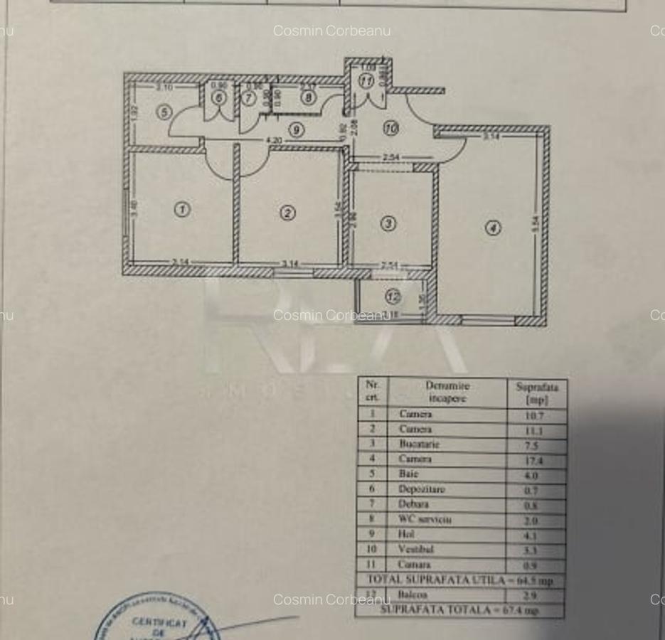 Apartament 3 Camere Garleni Ghencea - 20