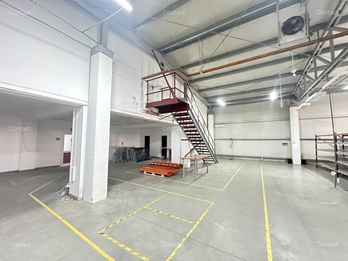 Hala industriala aut. ISU - 1200mp + birouri 900mp zona Mall - Selimbar - 3