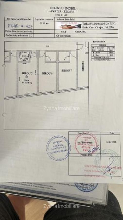 Spatii Comerciale – Birouri, Salon, Notar – Chiajna, Ilfov,  Parter, suprafata utila: 22mp. - 7