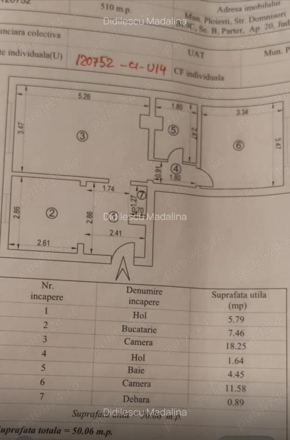 Apartament 2 camere de vanzare - 8 Apartament 2 camere de vanzare - 8