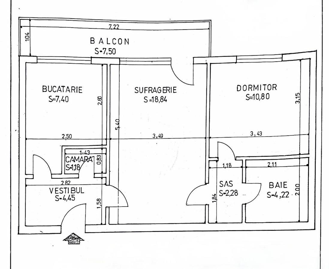 Apartament 2 Camere Calea Mosilor - Mihai Bravu 2 Minute Metrou Obor Comision 0% - 10