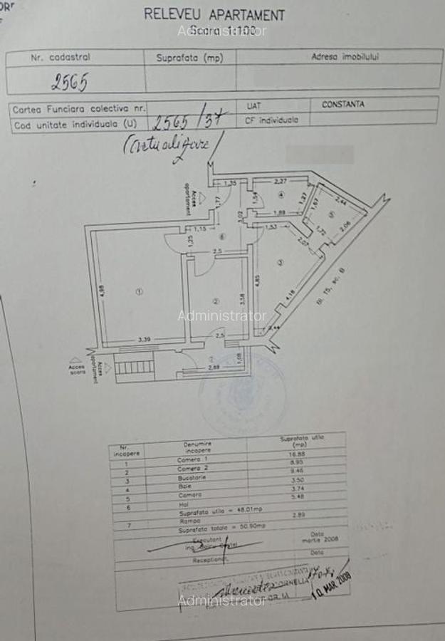 Apartament 2 camere Zona Tomis 3 - 11