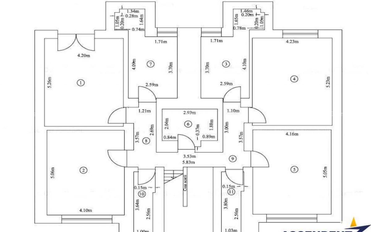 Vila impozanta, deschidere rezidential comercial clinica, - 6