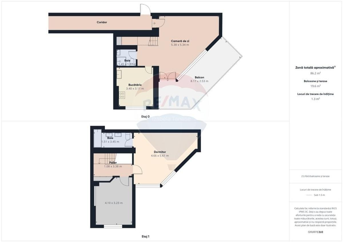 Duplex 3 camere de inchiriat cu loc de parcare Politehnica - 14