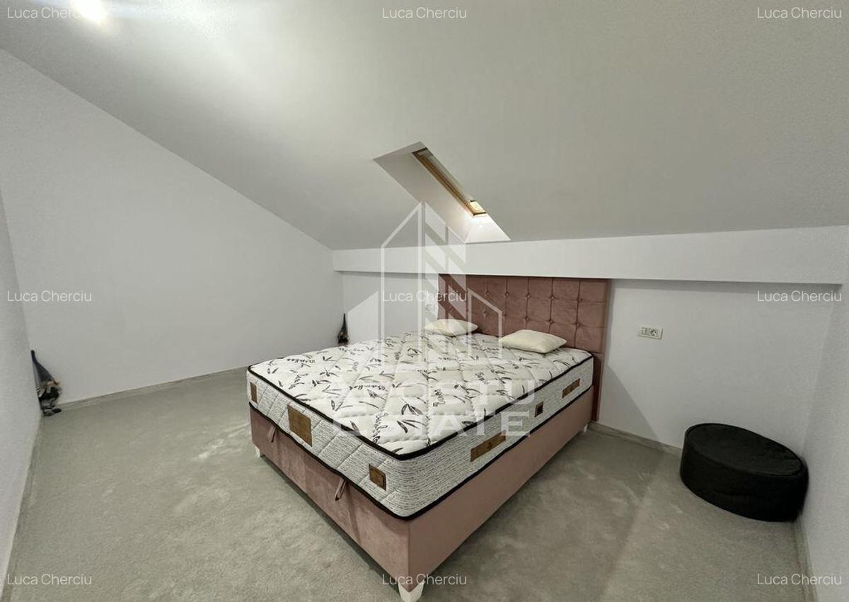 Penthouse cu 3 camere si 2 bai complet mobilat si utilat ... - 15