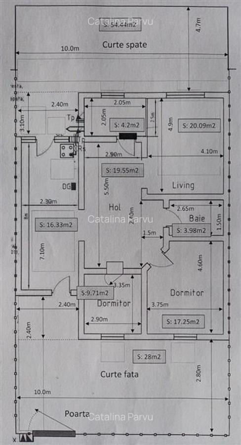 Inchiriere casa 3 camere  91,11 mp | pivnita 10 mp | Floreasca - Autobaza Florea - 18