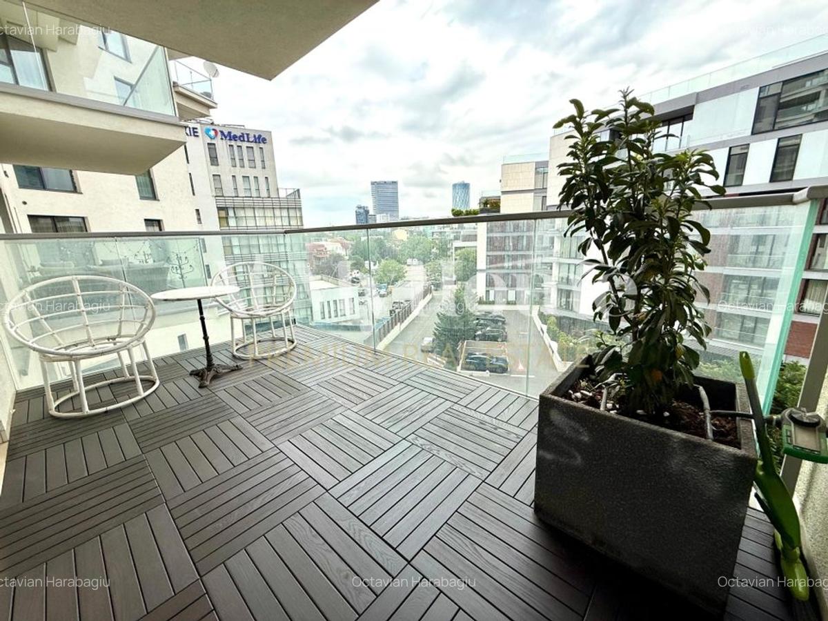 Apartament SUPERB cu 3 camere, mobilat modern, terasa, parcare, paza - 8