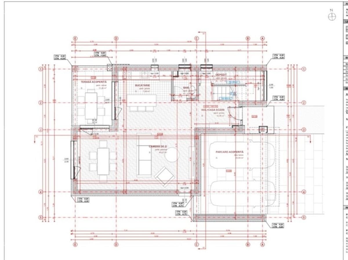 Casa P+E semifinisata cu panouri solare si pompa de caldura zona Roata Faget - 2