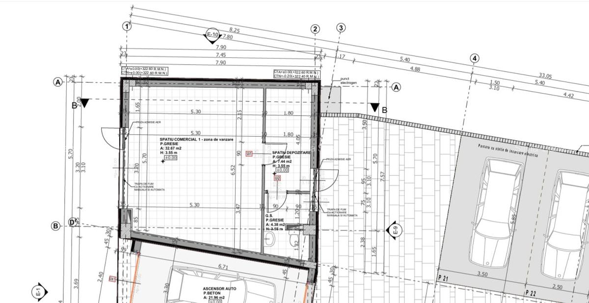 Spatiu comercial, 45 mp utili, vitrina, finisat, zona Podului IRA - 8